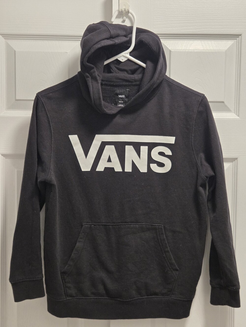 (5/$25) Vans Black Hoodie - Youth Medium